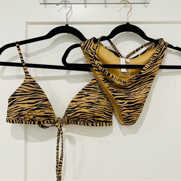 NWOT Jonathan SIMKHAI Tiger bikini set size M - Picture 13 of 16
